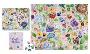 Crystals Collage Jigsaw Puzzle By Workman Publishing