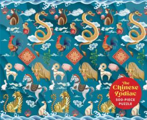 The Chinese Zodiac  Astrology & Zodiac Jigsaw Puzzle By Workman Publishing