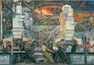 Detroit Industry Mexico Jigsaw Puzzle By Pomegranate