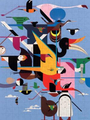 Wings of the World - Scratch and Dent Contemporary & Modern Art Jigsaw Puzzle By Pomegranate
