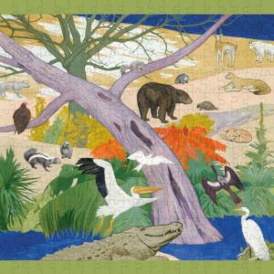 Birds And Animals Of The United States United States Jigsaw Puzzle By Pomegranate