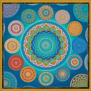 Mandala World Pattern & Geometric Jigsaw Puzzle By Pomegranate