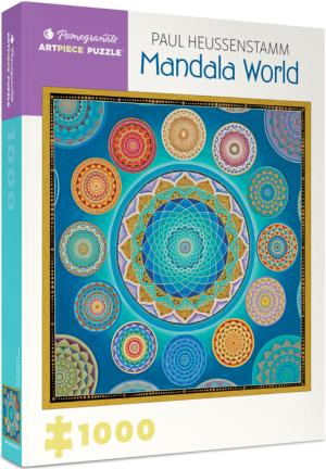 Mandala World Pattern & Geometric Jigsaw Puzzle By Pomegranate