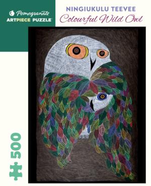 Colourful Wild Owl Birds Jigsaw Puzzle By Pomegranate