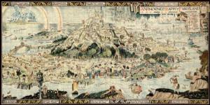 An Anciente Mappe of Fairyland Father's Day Panoramic Puzzle By Pomegranate