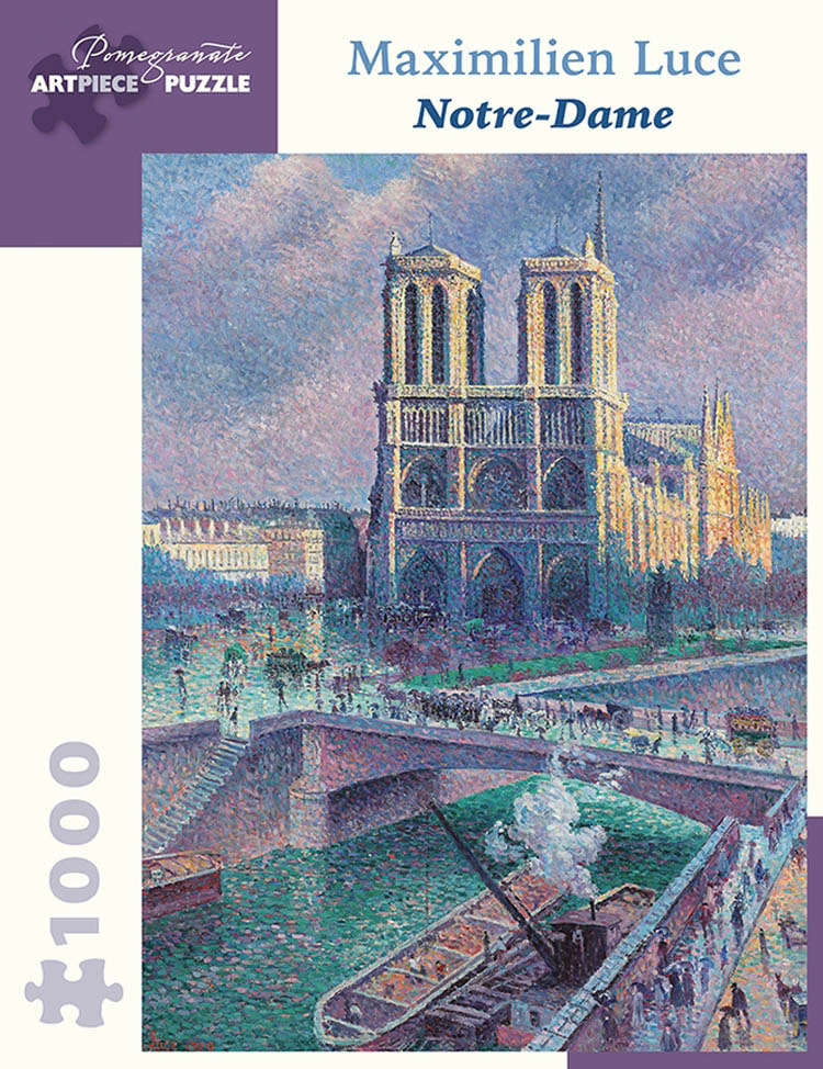 Notre-Dame Contemporary & Modern Art Jigsaw Puzzle By Pomegranate
