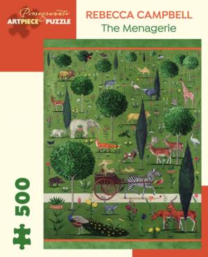 The Menagerie Contemporary & Modern Art Jigsaw Puzzle By Pomegranate