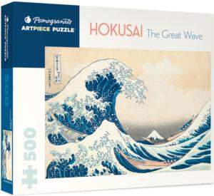 The Great Wave Seascape / Coastal Living Jigsaw Puzzle By Pomegranate