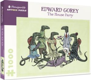 The House Party Reptile & Amphibian Jigsaw Puzzle By Pomegranate
