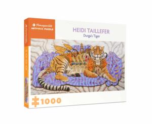 Durga's Tiger Big Cats Jigsaw Puzzle By Pomegranate