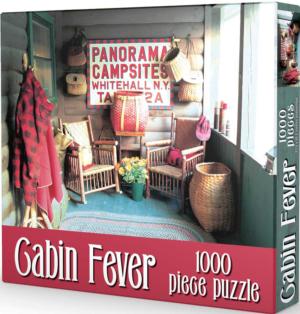 Cabin Fever Cabin & Cottage Jigsaw Puzzle By Gibbs Smith