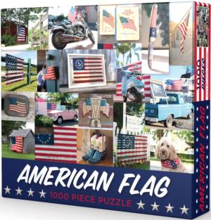 American Flag United States Jigsaw Puzzle By Gibbs Smith