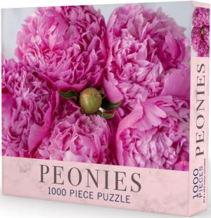Peonies Flower & Garden Jigsaw Puzzle By Gibbs Smith