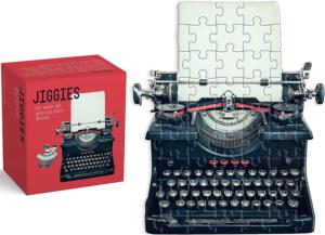 Jiggies Typewriter Mini Nostalgic & Retro Miniature Puzzle By Gibbs Smith