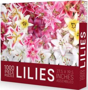 Lilies Flower & Garden Jigsaw Puzzle By Gibbs Smith