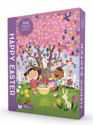 Happy Easter Puzzle Easter Jigsaw Puzzle By Gibbs Smith