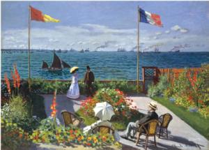 Garden at Sainte-Adresse Impressionism & Post-Impressionism Jigsaw Puzzle By Peter Pauper Press