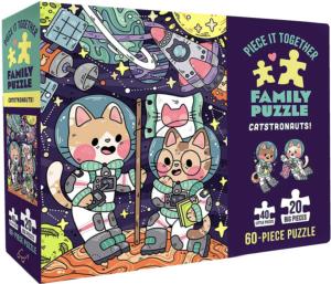 Catstronauts! Cats Family Pieces By Chronicle Books