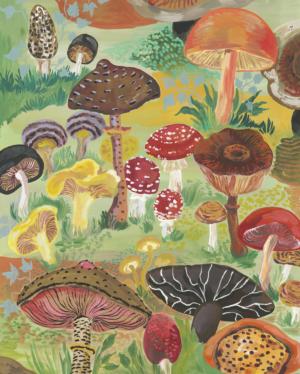 Mushrooms Jigsaw Puzzle By Workman Publishing