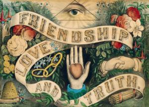 John Derian Paper Goods: Friendship, Love, and Truth Quotes & Inspirational Jigsaw Puzzle By Workman Publishing