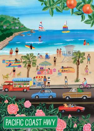 Pacific Coasting: Beach Life  Beach & Ocean Jigsaw Puzzle By Workman Publishing