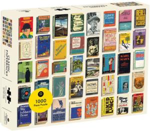 Classic Paperbacks Books & Reading Jigsaw Puzzle By Chronicle Books
