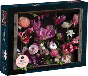 Cultivated Flowers Jigsaw Puzzle By Galison