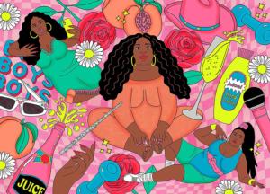 Blame It On The Juice: Lizzo Collage Jigsaw Puzzle By Hardie Grant