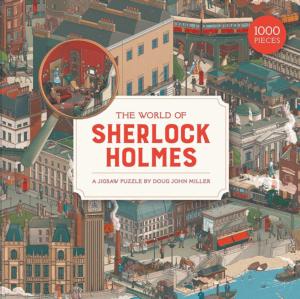 The World of Sherlock Holmes Movies & TV Jigsaw Puzzle By Laurence King