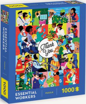 Essential Workers Jigsaw Puzzle By Chronicle Books