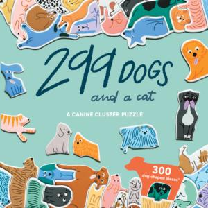 299 Dogs (and a Cat) Dogs Jigsaw Puzzle By Laurence King