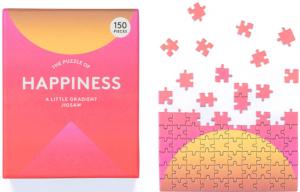 The Puzzle of Happiness Rainbow & Gradient Jigsaw Puzzle By Laurence King