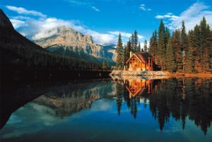 Banff National Park, Canada Cabin & Cottage Jigsaw Puzzle By Tomax Puzzles