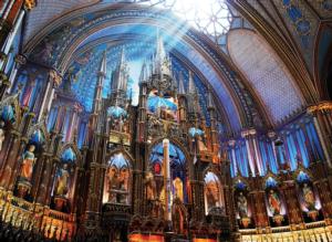 Notre Dame Basilica of Montreal Churches Jigsaw Puzzle By Tomax Puzzles