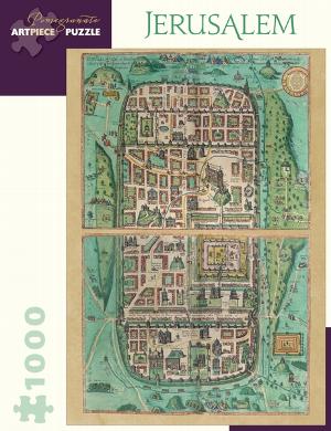 Jerusalem Maps & Geography Jigsaw Puzzle By Pomegranate