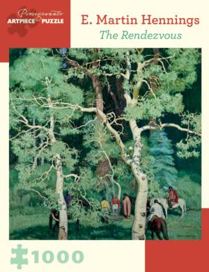 The Rendezvous - Scratch and Dent Nature Jigsaw Puzzle By Pomegranate