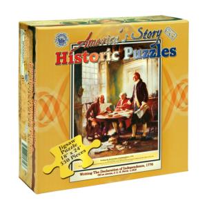 Writing the Declaration of Independence United States Jigsaw Puzzle By Channel Craft