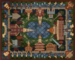 Boston Quilt Folk Art Jigsaw Puzzle By Dowdle Folk Art