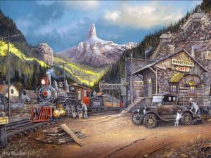 Nuggetville 1920 - Scratch and Dent Nostalgic & Retro Jigsaw Puzzle By Ceaco
