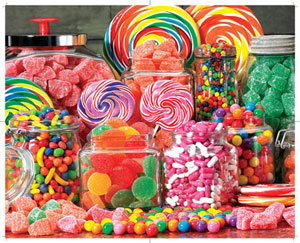 Candy Galore Food and Drink Jigsaw Puzzle By Springbok