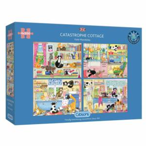 Catastrophe Cottage  Cats Multi-Pack By Gibsons