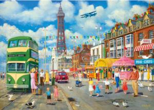 Blackpool Promenade Europe Jigsaw Puzzle By Gibsons