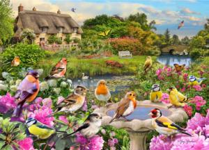 Birdsong by the Stream Birds Jigsaw Puzzle By Gibsons