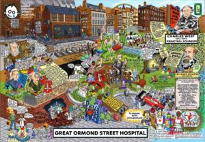 Special Edition: Great Ormond Street Hospital Cartoon Jigsaw Puzzle By Gibsons
