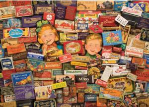 Treats That Built Britain Nostalgic & Retro Jigsaw Puzzle By Gibsons