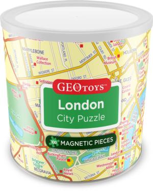 London - Magnetic Puzzle  London & United Kingdom Magnetic Puzzle By Geo Toys