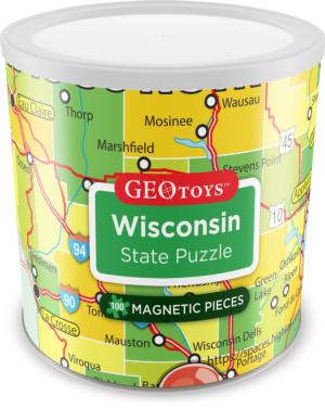 Wisconsin - Magnetic Puzzle 