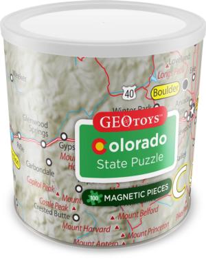 Colorado - Magnetic Puzzle  Magnetic Puzzle By Geo Toys