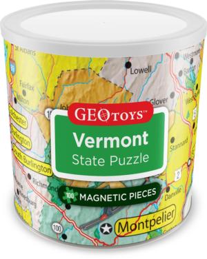 Vermont - Magnetic Puzzle  Magnetic Puzzle By Geo Toys
