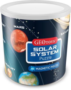 Solar System - Magnetic Puzzle  Space Magnetic Puzzle By Geo Toys